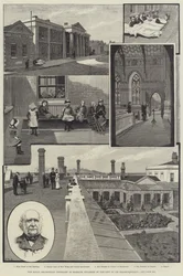 Royal Sea-Bathing Infirmary vid Margate, förstorad av Sir Erasmus Wilsons gåva